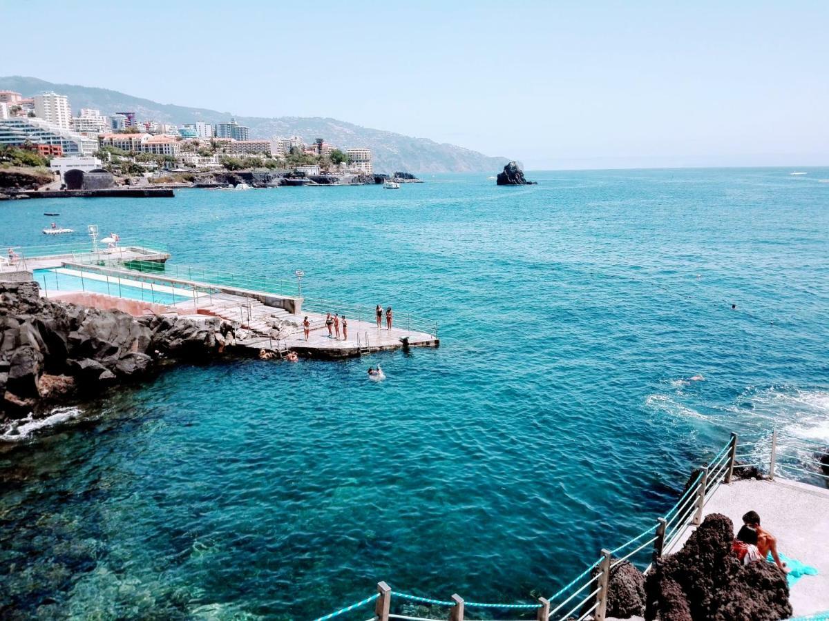 Fantastic Sea View Studio In Funchal Apartment Funchal  Luaran gambar